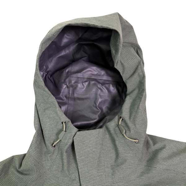 The North Face Men’s Green Hooded Lightweight Jacket Adjustable Drawcord