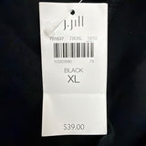 J Jill Womens Black Pima Leggings Ankle-Length Stretch Lightweight Sz XL