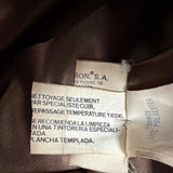 Carlos Ibanez Mens Brown Wool & Suede Western Toggle Coat Vintage Design Sz 54