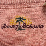 Tommy Bahama Womens Pink Button-Down Cardigan Sweater Size M