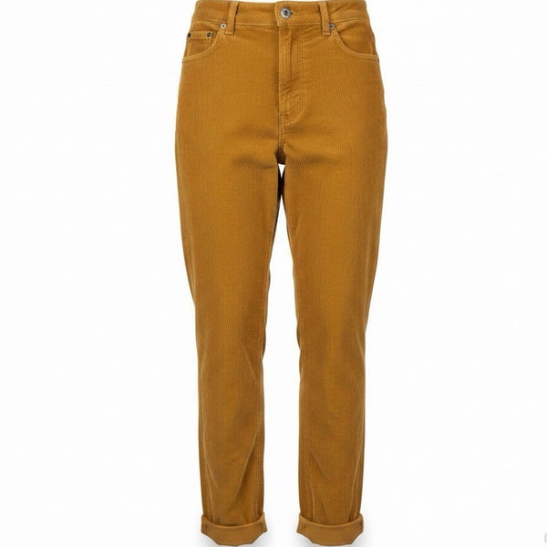 American Eagle Womens Mustard Yellow Corduroy Super Stretch Pants Size 0 R