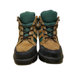 Lands End Men’s Brown & Green Suede Waterproof Lace-Up Ankle Hiking Boots Sz 8B