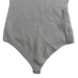 Abercrombie & Fitch Womens Sage Ribbed Bodysuit Long Sleeves Size M