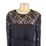 Alex Evenings Womens Tiered Dress Evening Wear Size 12