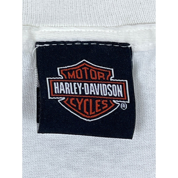White Harley Davidson Men’s Rolling Thunder XXIX (2016) POW MIA T Shirt  Sz M