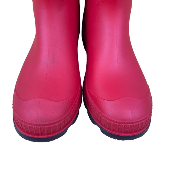 Kamik Kids Red Rubber Waterproof Durable Slip Resistant Sole Rain Boots Size 6
