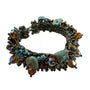 Vintage Capullo Magnetic Handwoven Seed Turquoise Beaded Bracelet