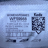 Keds Women’s Gray Canvas Lace-Up Sneakers Dream Foam Casual Shoes Size 8.5
