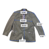 Nautica Mens Olive Blazer Jacket Classic Fit Interior Lining Stylish Size 42R