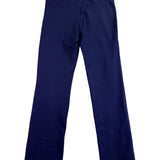 Betabrand Womens Navy Mid-Rise Stretch Dress Pants Petite New Sz L