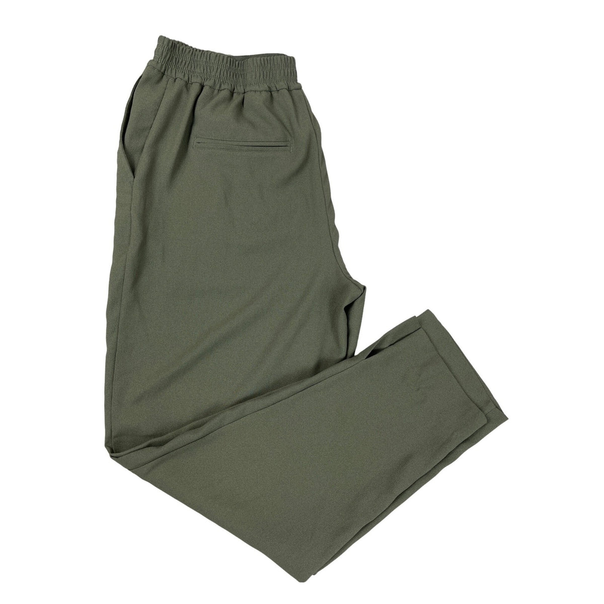 Anthropologie Women's Olive Green Pull On Trousers Sz S