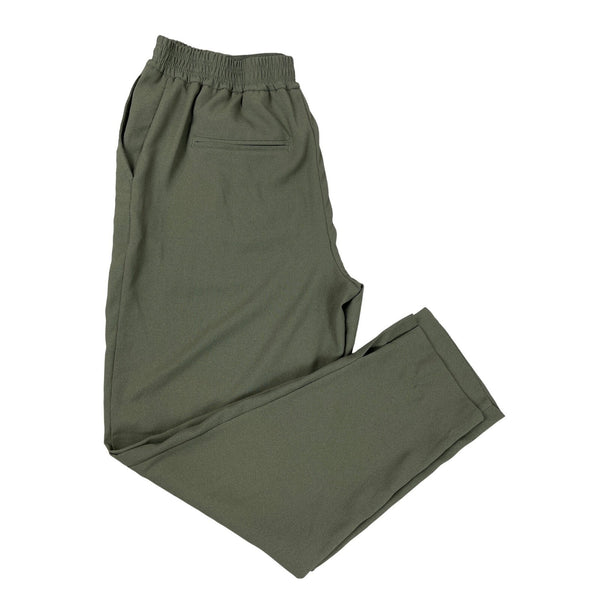 Anthropologie Women's Olive Green Pull On Trousers Sz S