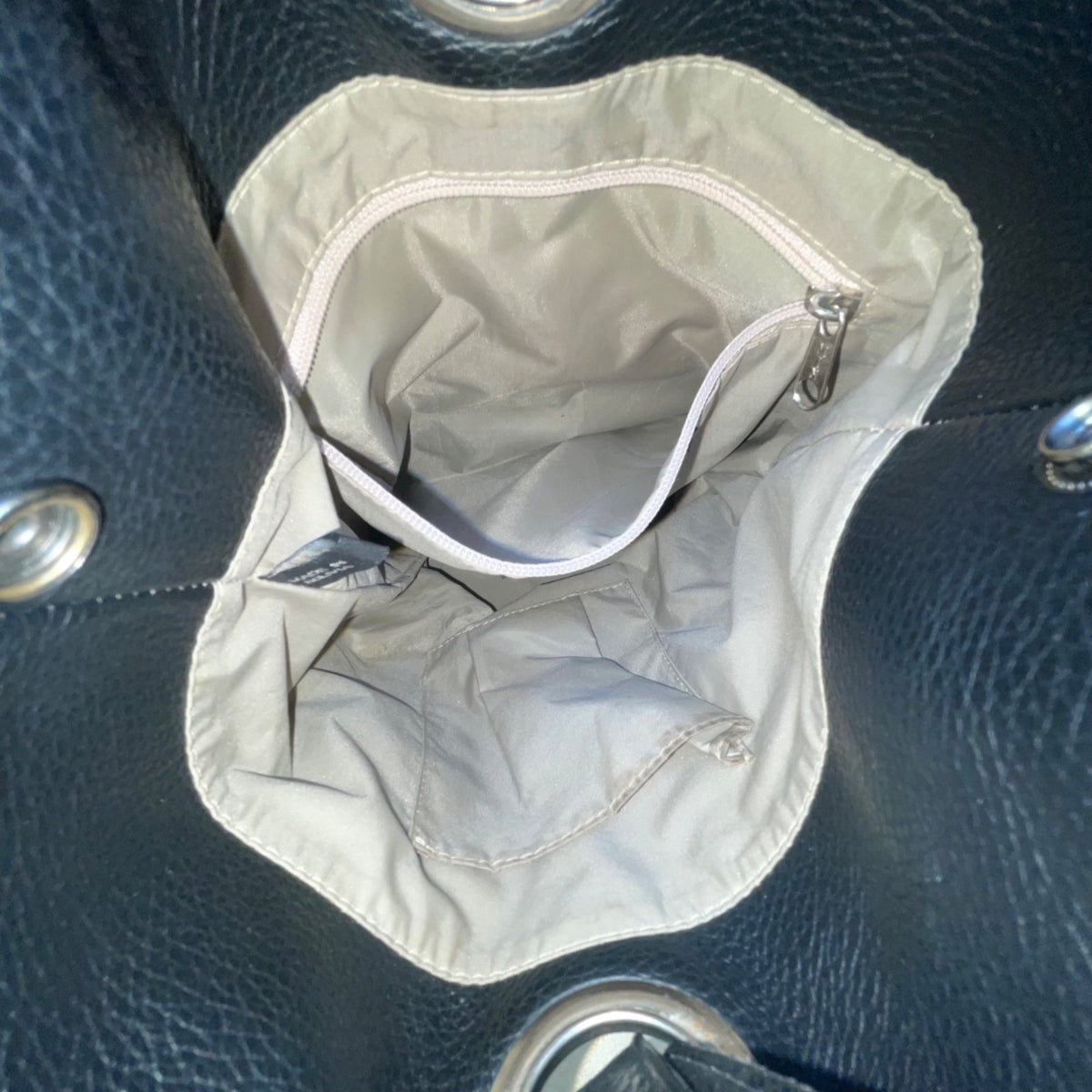 Tote Le Monde Women’s Multicolor Leather & Fabric Bucket Shoulder Bag