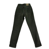 Vintage Express Jeans Womens Olive Green High-Waisted Denim Pants Size 7/8