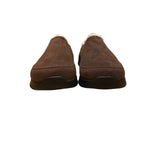 Lands End Womens Brown Suede All Day Comfort Walking Clogs Slip-On Shoes Sz 9.5