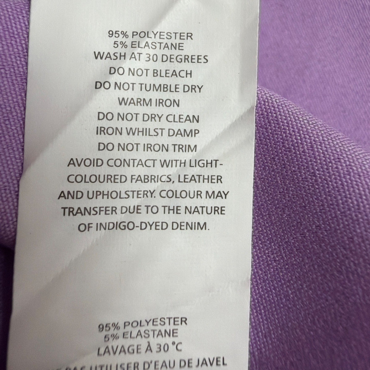 I Saw It First Womens Purple Dress Balloon Sleeves Tie-Front Size UK14 US10