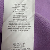 I Saw It First Womens Purple Dress Balloon Sleeves Tie-Front Size UK14 US10