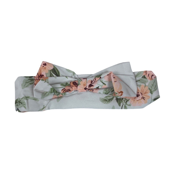 Shenzhen Toddler Girl's Green and Purple 3-Piece Florals Set Sz 3-6M