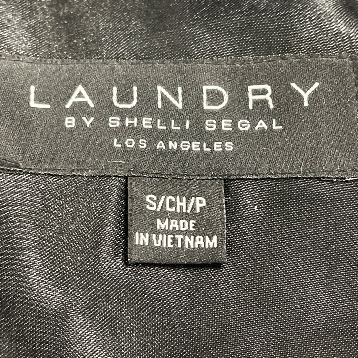 Laundry Womens Black Faux Fur Hooded Quilted Puffer Coat Size Small Winter