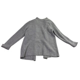 Banana Republic Womens Gray Knitted Cardigan Sweater Open Front Size XL