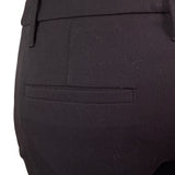 Banana Republic Womens Black Polyester Wide-Leg Crop Stretch Pants Size 6L New