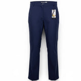 Betabrand Womens Navy Mid-Rise Stretch Dress Pants Petite New Sz L