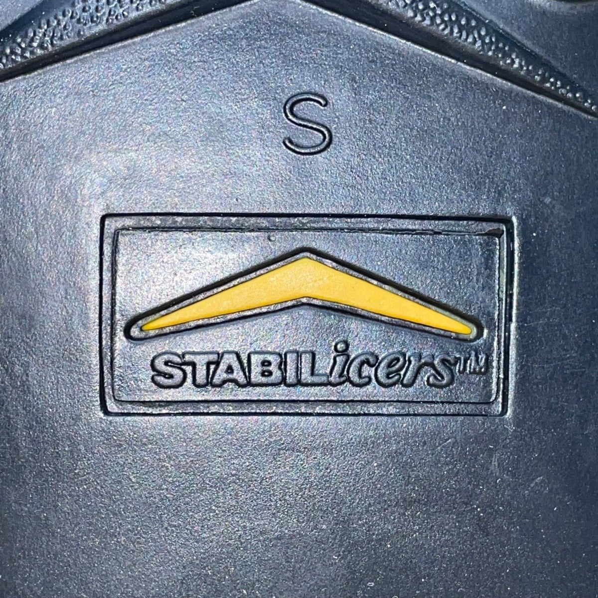 STABILicers Unisex Black Rubber Anti-Slip Traction Cleats Size S