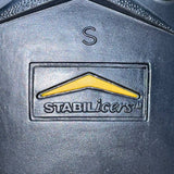 STABILicers Unisex Black Rubber Anti-Slip Traction Cleats Size S