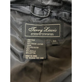 Jerry Lewis Womens Black Leather Jacket Size 3x NWT