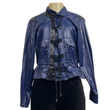 Current/Elliott Women's Navy Blue Windbreaker Jacket Sz 1 (EU 31) - NWT