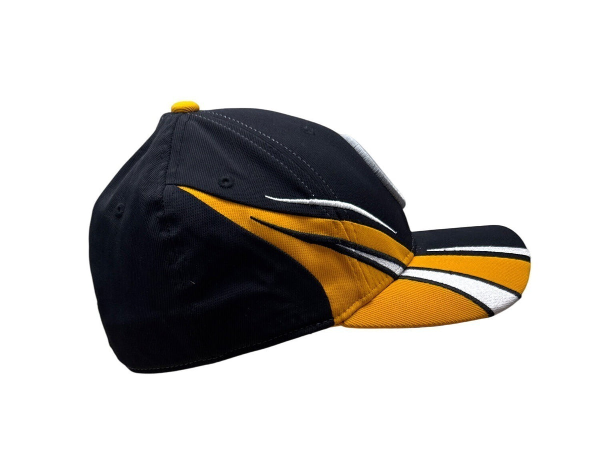 Pittsburgh Steelers NFL Reebok Adjustable Baseball Hat Black/Yellow