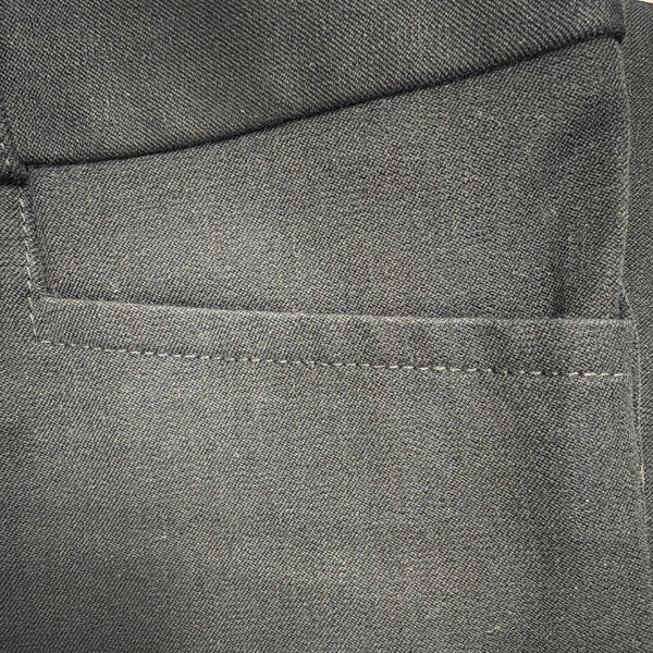 Banana Republic Womens Black Stretch Flare Pants The Sloan Fit Size 12