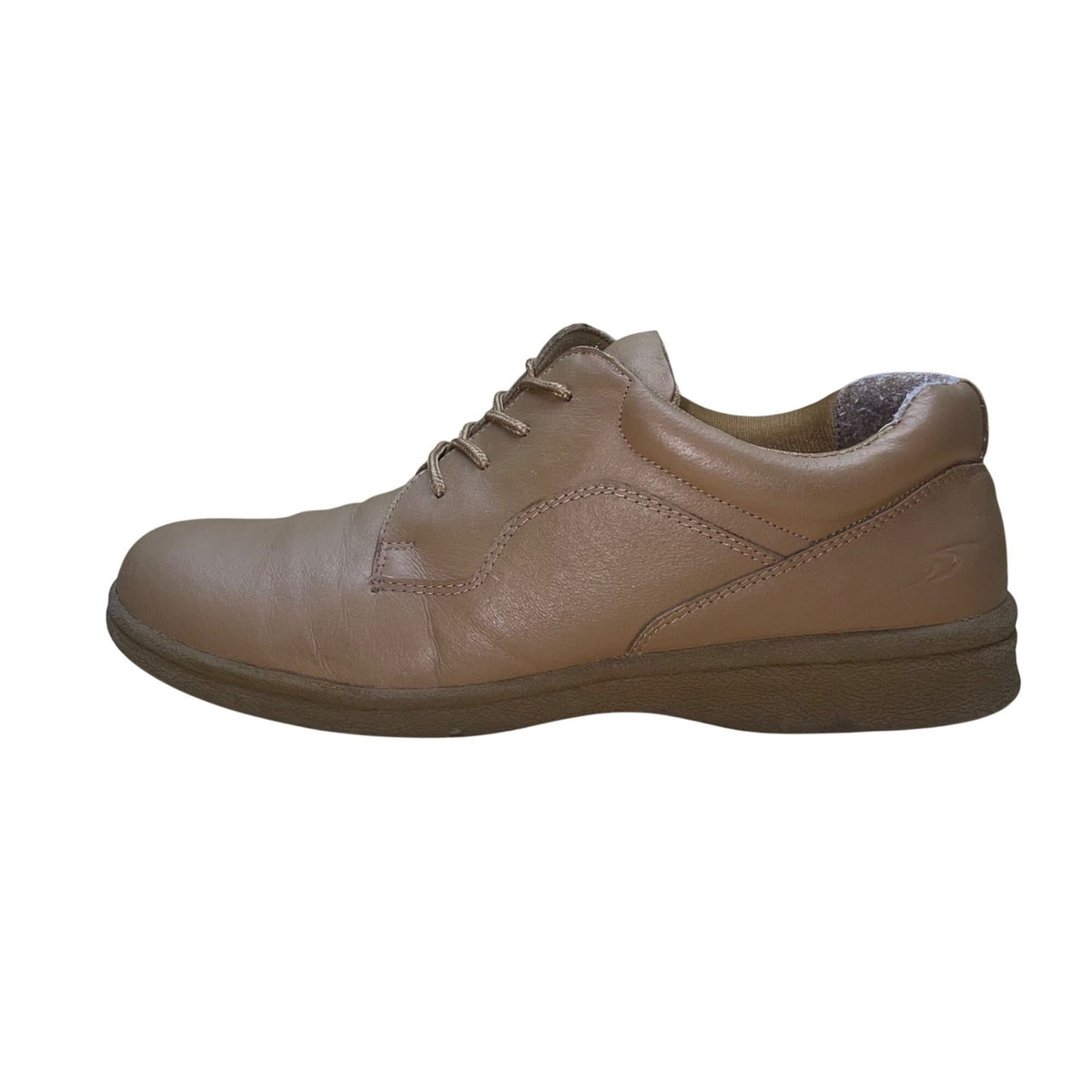 Dr. Scholls Men’s Tan Brown Leather Oxford Shoes Size 7.5M