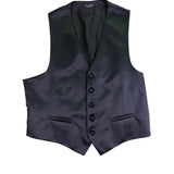Jos. A. Bank Mens Black Wool Tuxedo Notch Suit Set Jacket Sz 48RG Pants 39x27