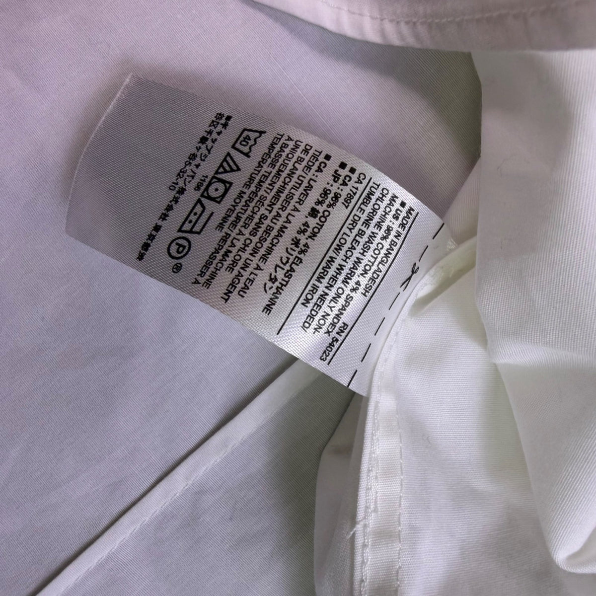 Banana Republic Womens White Sleeveless Button-Up Blouse With Lace Collar Size 4