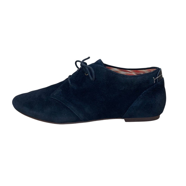 Clarks Artisan Women's Black Suede Valley Tree Oxford Bootie Shoes Size 9.5M