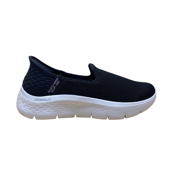 Skechers Women’s Black Mesh Go Walk Air-Cooled Slip-Ins Athletic Shoes Size 7
