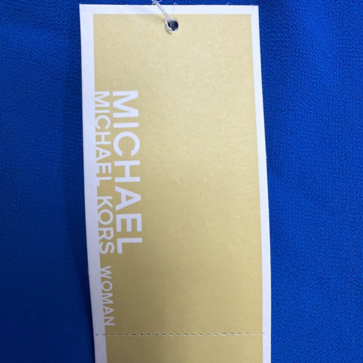 Michael Kors Womens Blue Short Sleeve Layered Hem Top Size 1X