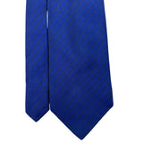 Robert Talbott Mens Blue Hand-Sewn Silk Cotton Striped Tie Made In USA