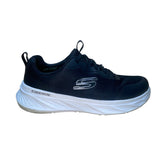 Skechers Men’s Black & White Edgeride Air-Cooled Memory Foam Sneakers Sz 10.5