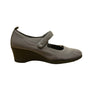 Aerosoles Women’s Gray Fabric Adjustable Strap Mary Jane Wedge Shoes Size 9M