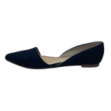 J. Crew Women’s Black Suede D’Orsay Pointed Toe Flats Size 7