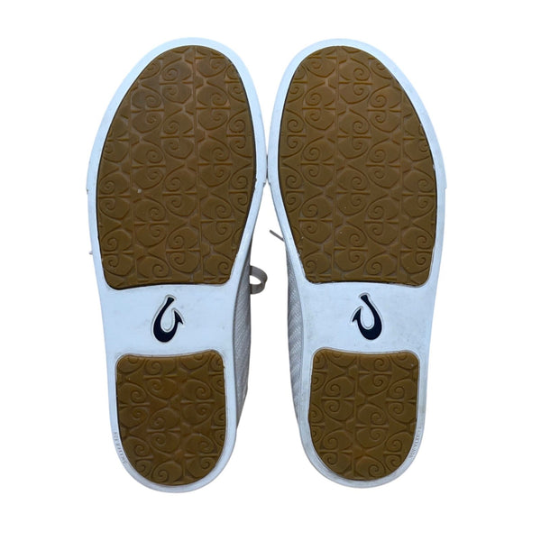 Olukai Women’s White Pehuea Li Mesh Comfort Sneakers Size 7.5