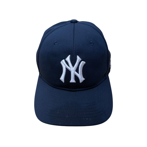 OC Youth Sports Navy Blue Polyester New York Yankees Adjustable Strapback Cap