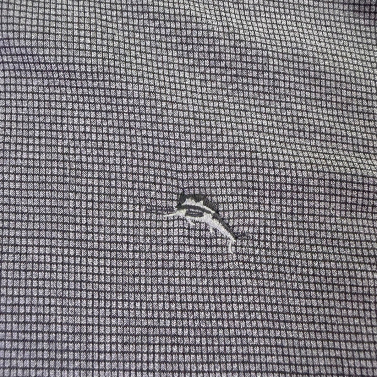 Tommy Bahama Mens Gray Modal Polo Shirt Textured Patterned Design Size XXL