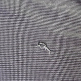 Tommy Bahama Mens Gray Modal Polo Shirt Textured Patterned Design Size XXL