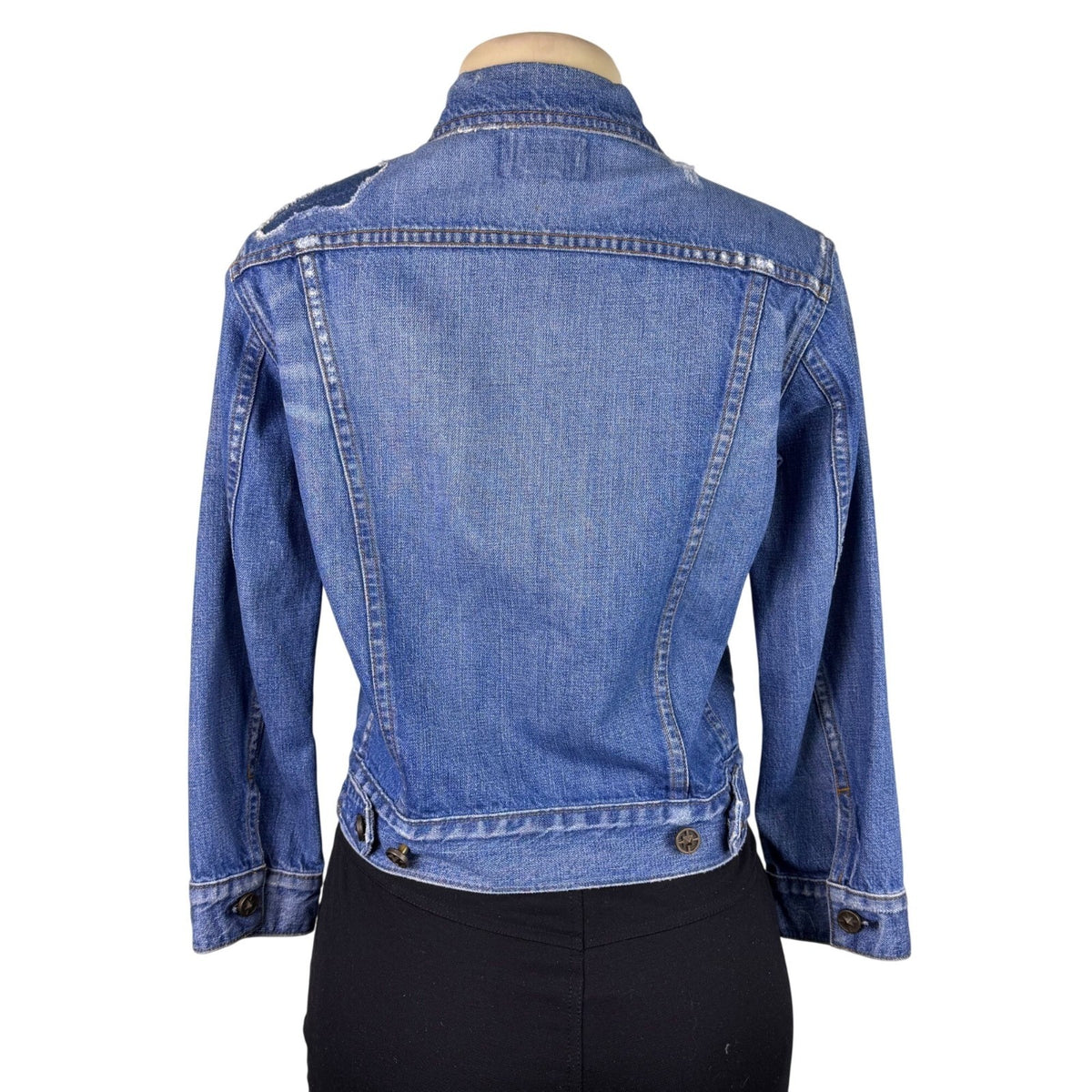Pamela Love J.Crew Womens Blue Denim Jacket Button Front Size S