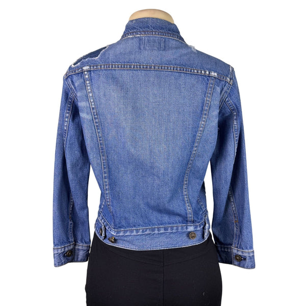 Pamela Love J.Crew Womens Blue Denim Jacket Button Front Size S