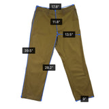 L.L.Bean Mens Khaki Coolmax Classic Fit Pants Comfortable Durable Sz 38Wx29L