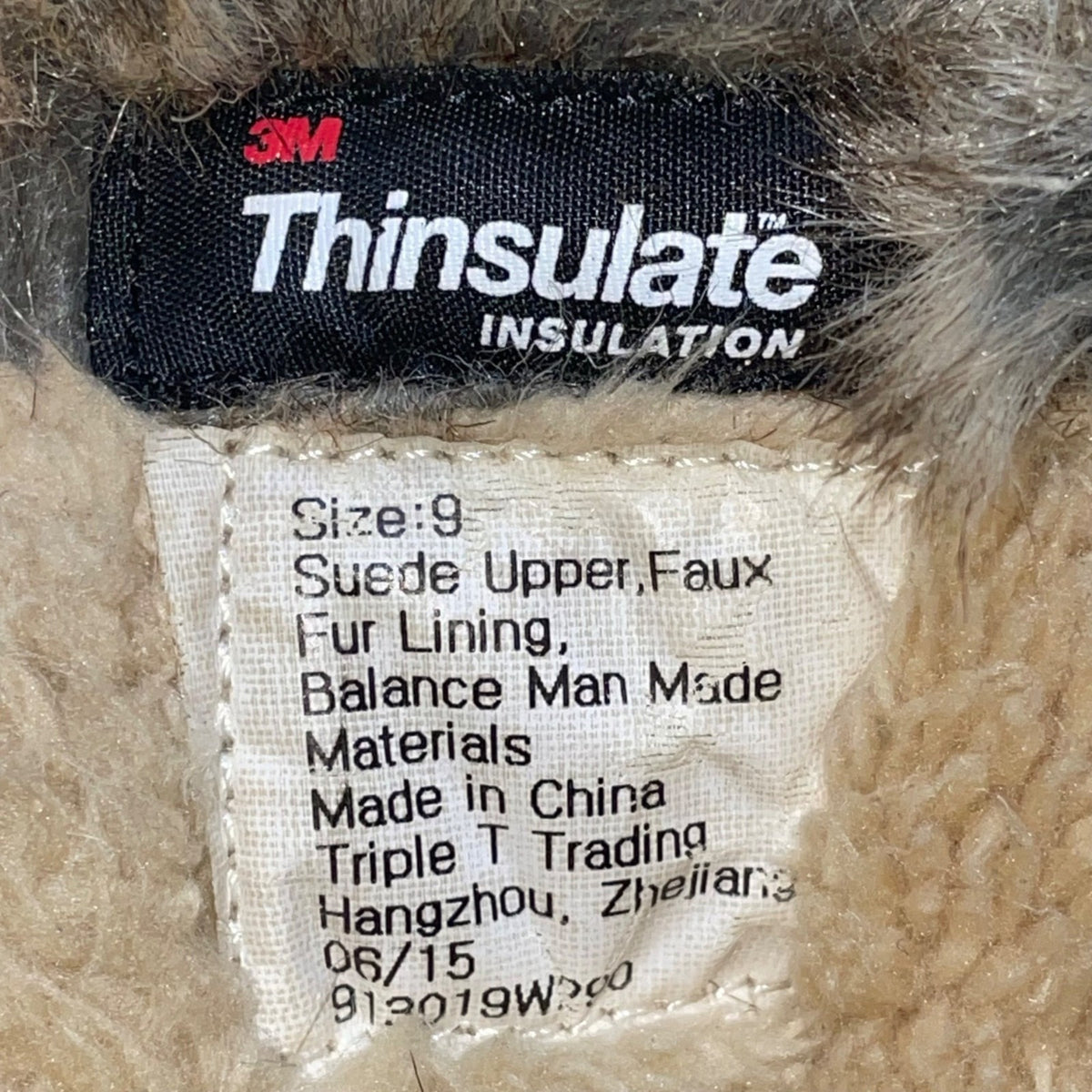 Northside Women’s Brown Suede Faux Fur Lined Insulated Winter Snow Boots Size 9